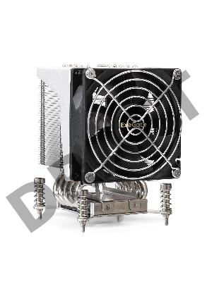 Кулер ExeGate EX293434RUS ESNK-P0051AP4.PWM.4U.115x.Cu (Al+Cu, 4U, 5 тепл. трубок, LGA1150/1151/1155/1156/1200, TDP 165W, Fan 75mm, PWM, 1900-3800RPM, 2 ball bearing, 4pin, 44db, 650г, на винтах, с термопастой, Retail box)