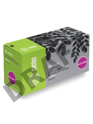 Тонер Картридж Cactus CS-S4200S черный для Samsung SCX-4200 (3000стр.)
