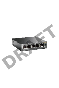 Коммутатор TP-Link SMB TL-SF1005P 5-портовый 10/100 Мбит/с настольный коммутатор с 4 портами PoE 