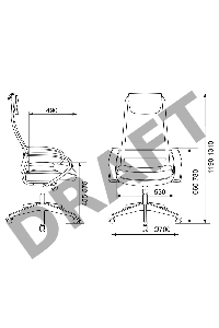 Кресло руководителя Бюрократ CH-608/BLACK спинка сетка черный TW-01 TW-11 искусст.кожа/ткань