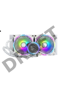 Система охлаждения Cooler Master ML240 ILLUSION White Edition 27mm wide radiator,120mm ARGB Gen2 fan*2,Pump ARGB Gen 2 LED