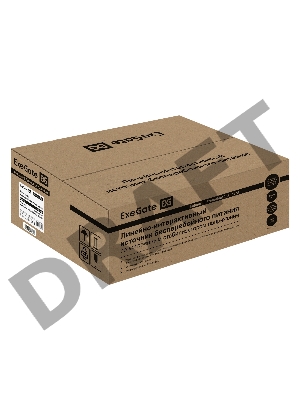 ИБП ExeGate ServerRM UNL-1000.LCD.AVR.2SH.3C13.USB.2U <1000VA/650W, Color LCD, AVR, 2*Schuko+3*C13, USB, 2U, установка в стойку, Black>