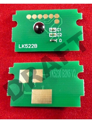 Чип для Kyocera Ecosys P5021cdn/M5521cdn  (TK5230K) Black 2.6K (ELP, Китай)