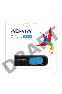 Флеш Диск AData 32Gb UV128 AUV128-32G-RBE USB3.0 синий/черный