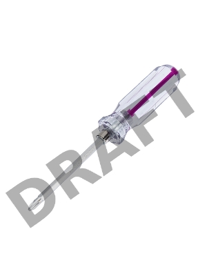 Отвертка  комбинированная, прозрачная рукоятка, двухсторонний стержень 120 мм (крестовая PH 2, шлицевая SL 6 мм) REXANT