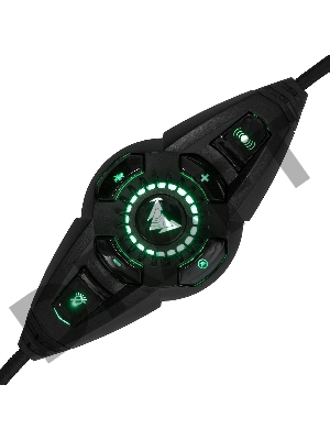 Гарнитура игровая CROWN CMGH-3102 Black&green