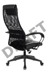Кресло руководителя Бюрократ CH-608/BLACK спинка сетка черный TW-01 TW-11 искусст.кожа/ткань