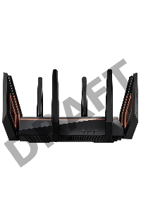 Маршрутизатор ASUS GT-AX11000 Tri-band WiFi 6(802.11ax) Gaming Router –World's first 10 Gigabit Wi-Fi router with a quad-core processor, 2.5G gaming port, DFS band, wtfast, Adaptive QoS, AiMesh for mesh wifi system