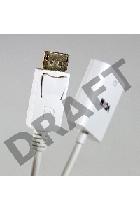 Кабель-переходник VCOM DisplayPort M-> DVI F  0.15м <CG602> 