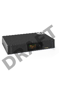 ИБП ExeGate ServerRM UNL-2000.LCD.AVR.2SH.3C13.USB.2U <2000VA/1200W, Color LCD, AVR, 2*Schuko+3*C13, USB, 2U, установка в стойку, Black>
