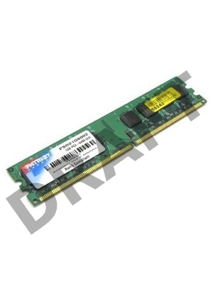 Модуль памяти Patriot Memory DIMM DDR2 2Gb 800MHz Patriot PSD22G80026 RTL PC2-6400 CL6  240-pin 1.8В