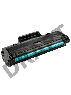 Тонер-картридж HP W1106A (HP 106A) чёрный для HP Laser 107/135/137 1000 страниц.