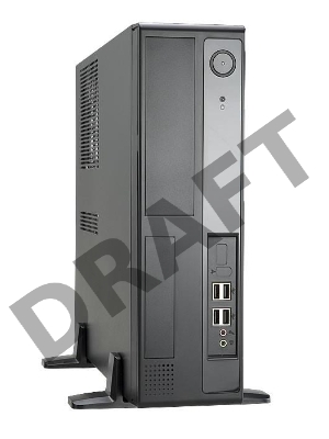 Корпус INWIN BL641BL  (Desktop, Micro-ATX 300W (Low noise, 20+4+4pin, SATA) USB+Audio+FAN+Heatpipe, Черный 