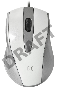 Мышь Defender MM-920 белый+серый USB, Проводная оптическая мышь, 3 кнопки 52922
