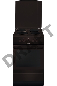 Плита Электрическая Hansa FCEB53000 коричневый