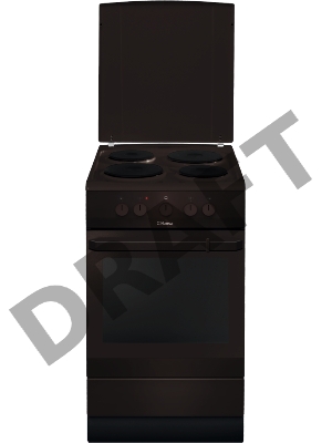 Плита Электрическая Hansa FCEB53000 коричневый