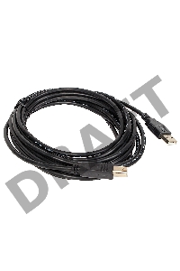 Кабель Gembird CCP-USB2-AMBM-15 USB 2.0 кабель PRO для соед. 4.5м AM/BM  позол. контакты, пакет 