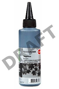 Чернила Cactus CS-I-CLI526BK черный фото (100мл) CANON PIXMA iP4850/MG5250/MG5150/iX6550