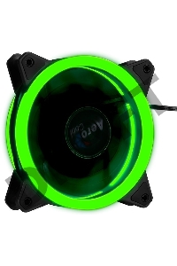 Вентилятор Aerocool REV RGB , 120x120x25мм, 16,8 млн. цветов, RGB подсветка в виде двойного кольца, 3-Pin, 1200 об/мин, 41,3 CFM, 15,1 дБА