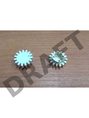 Шестерня 15T HP CLJ 3000/3600 /LBP-5300/5360/iRC1021/1028/MF8450/9130/9170/9220/9280 (RC1-6285)