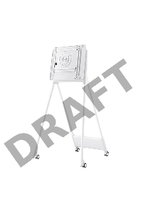 Мобильная стойка Samsung STN-WM55R для интерактивного ЖК-дисплея WM55R, светло-серая