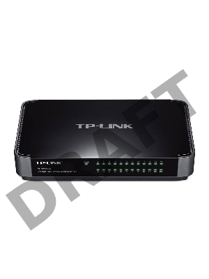 Коммутатор TP-Link Desktop Switch SMB TL-SF1024M неуправляемый настольный 24x10/100BASE-TX