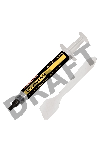 Термопаста ExeGate ETG-9WMK Gold, шприц с лопаткой, 2г