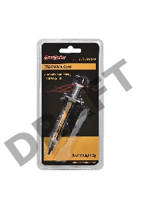 Термопаста ExeGate ETG-9WMK Gold, шприц с лопаткой, 2г