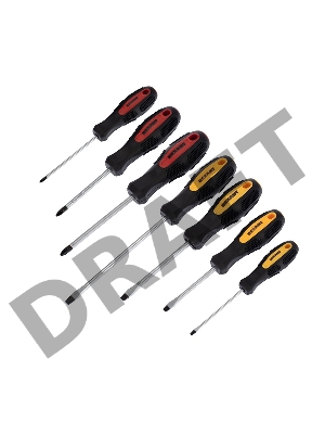 Набор отверток 7 предметов (крестовые и шлицевые) | 12-4703 | REXANT