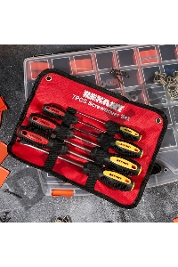 Набор отверток 7 предметов (крестовые и шлицевые) | 12-4703 | REXANT