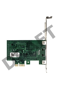 Сетевой адаптер ExeGate EXE-BCM5721 (PCI-E x1, порт 1xRJ45, 10/100/1000Mbps, Gigabit Chipset Broadcom BCM5721)