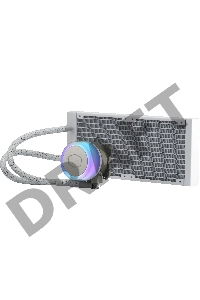 Система охлаждения Cooler Master ML240 ILLUSION White Edition 27mm wide radiator,120mm ARGB Gen2 fan*2,Pump ARGB Gen 2 LED