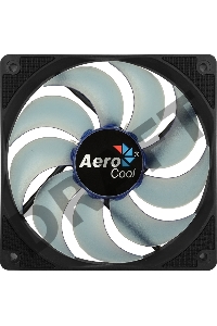 Вентилятор Aerocool Motion 12 Plus Blue , 120x120x25мм, синяя подсветка, 1200 об/мин, Molex 4-pin + 3-pin, 29.8 CFM, 22.1 дБА, съемная крыльчатка, гид