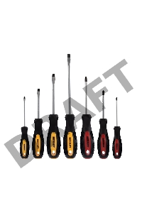 Набор отверток 7 предметов (крестовые и шлицевые) | 12-4703 | REXANT