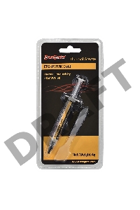 Термопаста ExeGate ETG-9WMK Gold, шприц с лопаткой, 4г