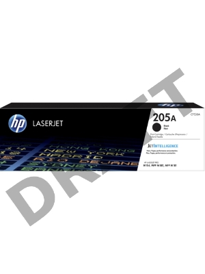 Тонер-картридж HP CF530A (HP 205A) чёрный для HP LaserJet M180/M181 1100 страниц