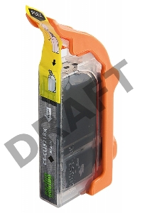 Картридж струйный Cactus CS-CLI521BK черный для Canon MP540/MP550/MP620/MP630 (8,2ml)