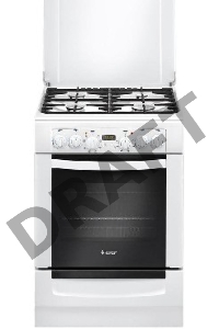 Плита Комбинированная Gefest ПГЭ 6102-03 белый