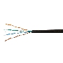 Кабель SkyNet Premium UTP outdoor 4x2x0,51, медный, FLUKE TEST, кат.5e, однож., 100 м, box, черный