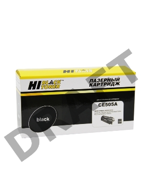 Расходные материалы Hi-Black CE505A  Картридж для LJ P2055/P2035, Canon №719 (2300 стр.)