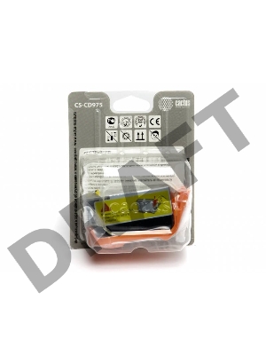 Картридж струйный Cactus CS-CD975 черный для №920XL HP Officejet 6000/6500/7000/7500 (56.6ml)
