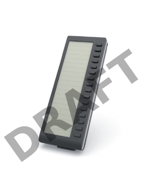 Дополнительная клавишная панель для проводных телефонов MITEL/AASTRA M680i KPU (16 keys with LED) up to 3 stackable