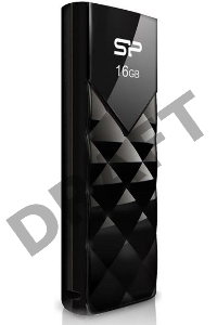 Флеш Диск Silicon Power 16Gb Ultima U03 SP016GBUF2U03V1K USB2.0 черный