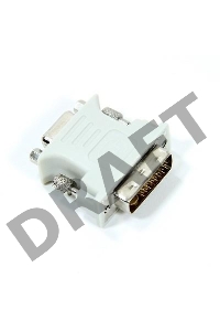 Переходник Vcom Адаптер DVI-I - VGA(15F) VCOM <VAD7817> 