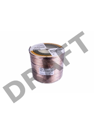 Кабель акустический PROconnect 2х4,00 мм², прозрачный BLUELINE, бухта 100 м