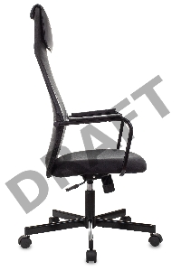 Кресло игровое Zombie ONE черный/карбон текстиль/эко.кожа с подголов. крестов. металл