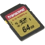 Флеш карта SDXC 64Gb Class10 Transcend TS64GSDU3 Ultimate