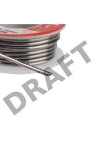 Припой с канифолью 100гр d=2.0мм (Sn60 Pb40 Flux 2.2%) REXANT 09-3223