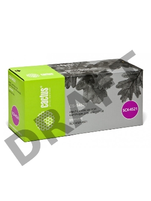 Тонер Картридж Cactus CS-S4521 черный для Samsung SCX-4521F 4321 (3000стр.)