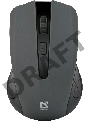 Мышь Defender Accura MM-935 Grey USB 52936 {Беспроводная оптическая мышь, 4 кнопки,800-1600 dpi}